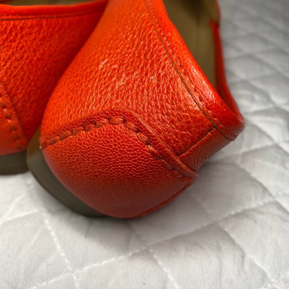 Michael Kors Red-Orange Shoes - Picture 3 of 4